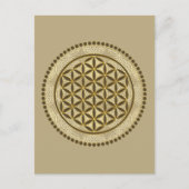 LEVENSSTROOM - Geometriesymbool Art 2 Briefkaart (Voorkant)