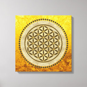 LEVENSSTROOM - Geometriesymbool Art 2 Canvas Afdruk