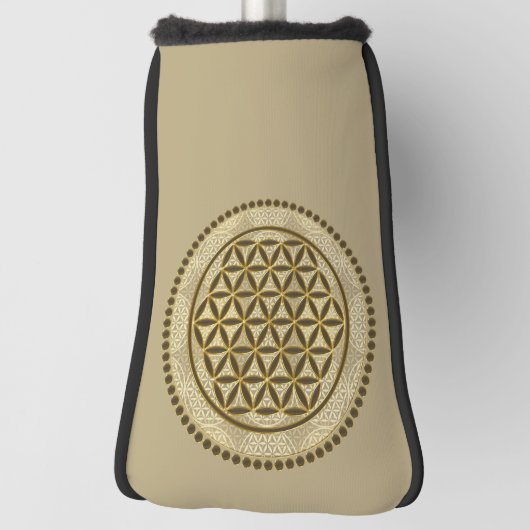 LEVENSSTROOM - Geometriesymbool Art 2 Golfheadcover (Draai 90)