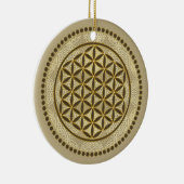 LEVENSSTROOM - Geometriesymbool Art 2 Keramisch Ornament (Rechts)