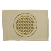 LEVENSSTROOM - Geometriesymbool Art 2 Kussensloop (Voorkant)