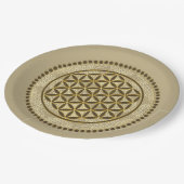 LEVENSSTROOM - Geometriesymbool Art 2 Papieren Bordje (Gekanteld)