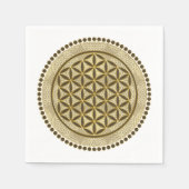 LEVENSSTROOM - Geometriesymbool Art 2 Servet (Voorkant)