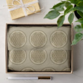 LEVENSSTROOM - Geometriesymbool Art 2 Tissuepapier (Geschenk)