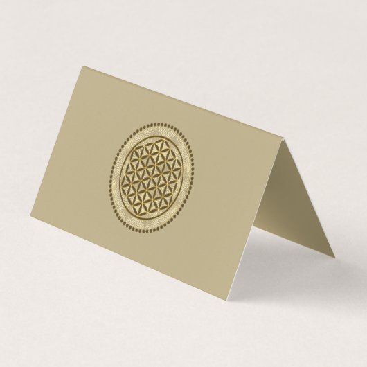 LEVENSSTROOM - Geometriesymbool Art 2 Visitekaartje (Achterkant)