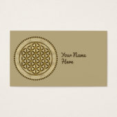 LEVENSSTROOM - Geometriesymbool Art 2 Visitekaartje (Voorkant)