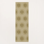 LEVENSSTROOM - Geometriesymbool Art 2 Yogamat (Achterkant)