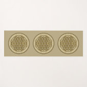 LEVENSSTROOM - Geometriesymbool Art 2 Yogamat (Voorkant (horizontaal))