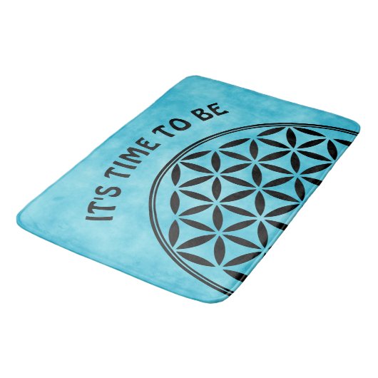 LEVENSSTROOM - Gesacreerd symbool voor meetkunde v Badmat (Gekanteld)