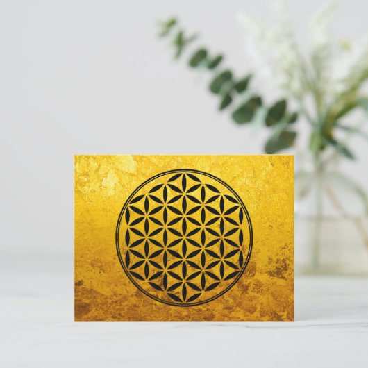 LEVENSSTROOM - Gesacreerd symbool voor meetkunde v Briefkaart (Staand voorkant)