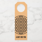 LEVENSSTROOM - Gesacreerd symbool voor meetkunde v Flessenhanger (Voorkant)