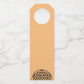 LEVENSSTROOM - Gesacreerd symbool voor meetkunde v Flessenhanger (Achterkant)