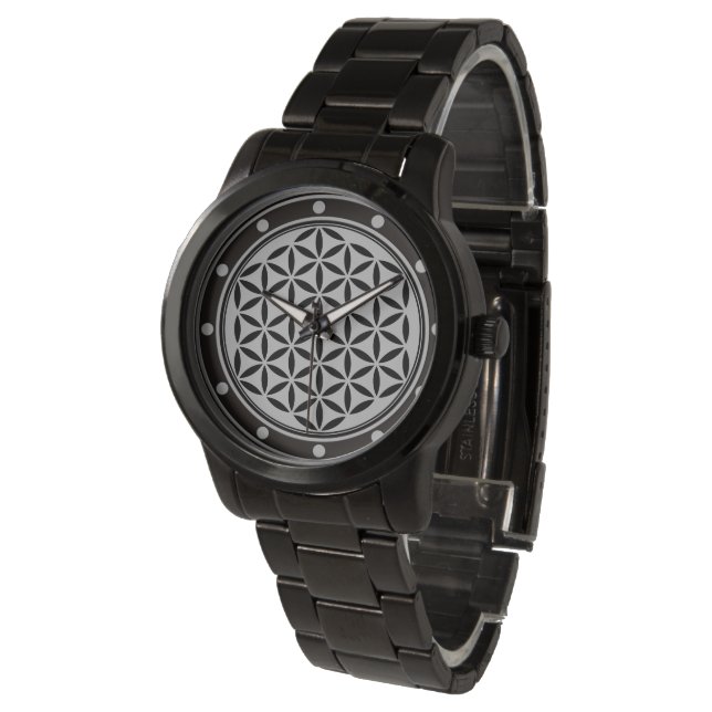 LEVENSSTROOM - Gesacreerd symbool voor meetkunde v Horloge (Gekanteld)