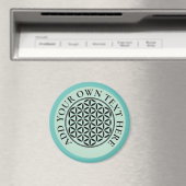 LEVENSSTROOM - Gesacreerd symbool voor meetkunde v Magneet (Insitu (Vaatwasser))