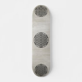 LEVENSSTROOM - Gesacreerd symbool voor meetkunde v Persoonlijk Skateboard (Voorkant)