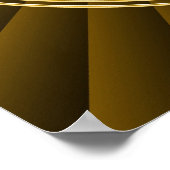 LEVENSSTROOM - goud Poster (Hoek)