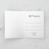 LEVENSSTROOM - gouden vormgeving Kaart (Binnen)