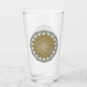 LEVENSSTROOM - Heilige Geometrie Licht 1 Glas