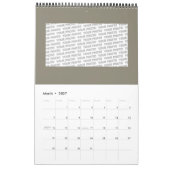 LEVENSSTROOM - Heilige Geometrie Licht 1 Kalender (Mar 2027)