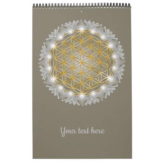 LEVENSSTROOM - Heilige Geometrie Licht 1 Kalender (Hoes)