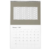 LEVENSSTROOM - Heilige Geometrie Licht 1 Kalender (Feb 2027)