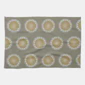 LEVENSSTROOM - Heilige Geometrie Licht 1 Theedoek (Horizontaal)