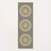 LEVENSSTROOM - Heilige Geometrie Licht 1 Yogamat (Voorkant)