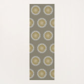 LEVENSSTROOM - Heilige Geometrie Licht 1 Yogamat (Achterkant)