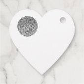 LEVENSSTROOM - Medal Silver Bedankjes Labels (Achterkant)