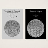 LEVENSSTROOM - Medal Silver Visitekaartje (Voorkant /achterkant)