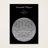 LEVENSSTROOM - Medal Silver Visitekaartje (Achterkant)