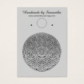 LEVENSSTROOM - Medal Silver Visitekaartje (Voorkant)