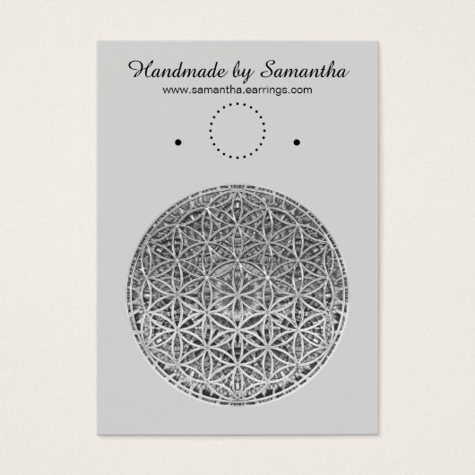 LEVENSSTROOM - Medal Silver Visitekaartje (Voorkant)