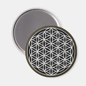 LEVENSSTROOM MYSTISCH SYMBOOL MAGNEET (Voorkant / Achterkant)