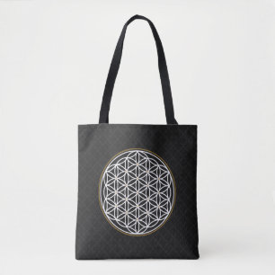 LEVENSSTROOM MYSTISCH SYMBOOL TOTE BAG