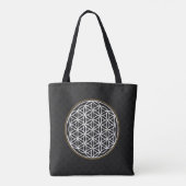 LEVENSSTROOM MYSTISCH SYMBOOL TOTE BAG (Achterkant)