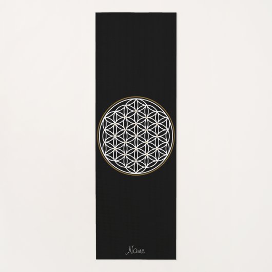 LEVENSSTROOM MYSTISCH SYMBOOL YOGAMAT (Voorkant)