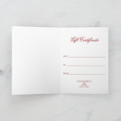 LEVENSSTROOM - oranje rood patroon Kaart (Binnen)