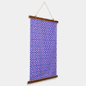 LEVENSSTROOM - postzegel 4 Hangend Wandkleed (Gebogen)