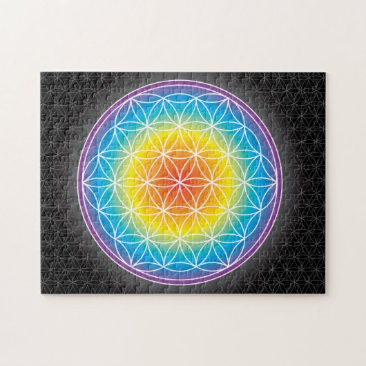 LEVENSSTROOM - RAINBOW LEGPUZZEL (Horizontaal)