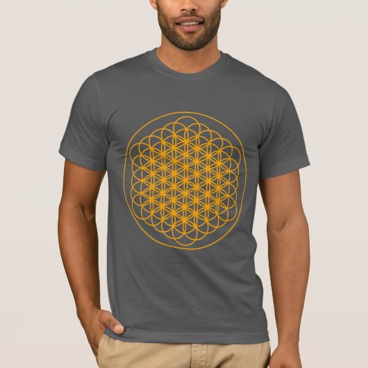 LEVENSSTROOM T SHIRT MET DMT SPIRITUEEL GRAFITTI (Voorkant)