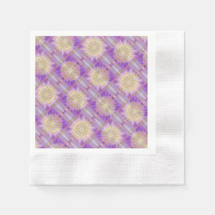 LEVENSSTROOM - Yantra naadloos patroon Servet