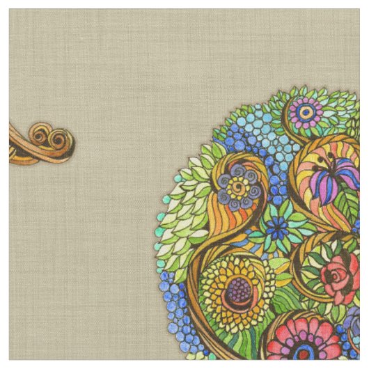 Levensstructuur Stof (Close Up)