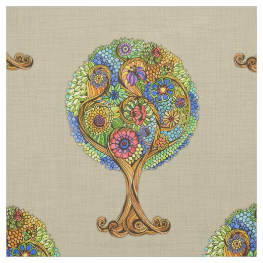 Levensstructuur Stof (Swatch)