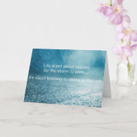 Levensstruiken Inspirerend Quote Rain Foto