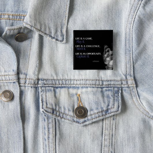 Levenssucces Inspirerend Button (In situ)