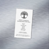 Levenssymbool voor metafysische winkels magnetisch visitekaartje (Voorbeeld)