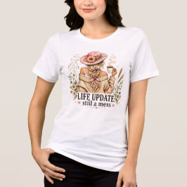 Levensupdate: nog steeds een puinhoop Tri-Blend shirt