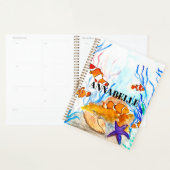 Levensvatbaar voor zee - schattig koraalrif - naam planner (Display)