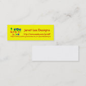 Levensvatcontact Kaart Contactkaartje (Voorkant / Achterkant)